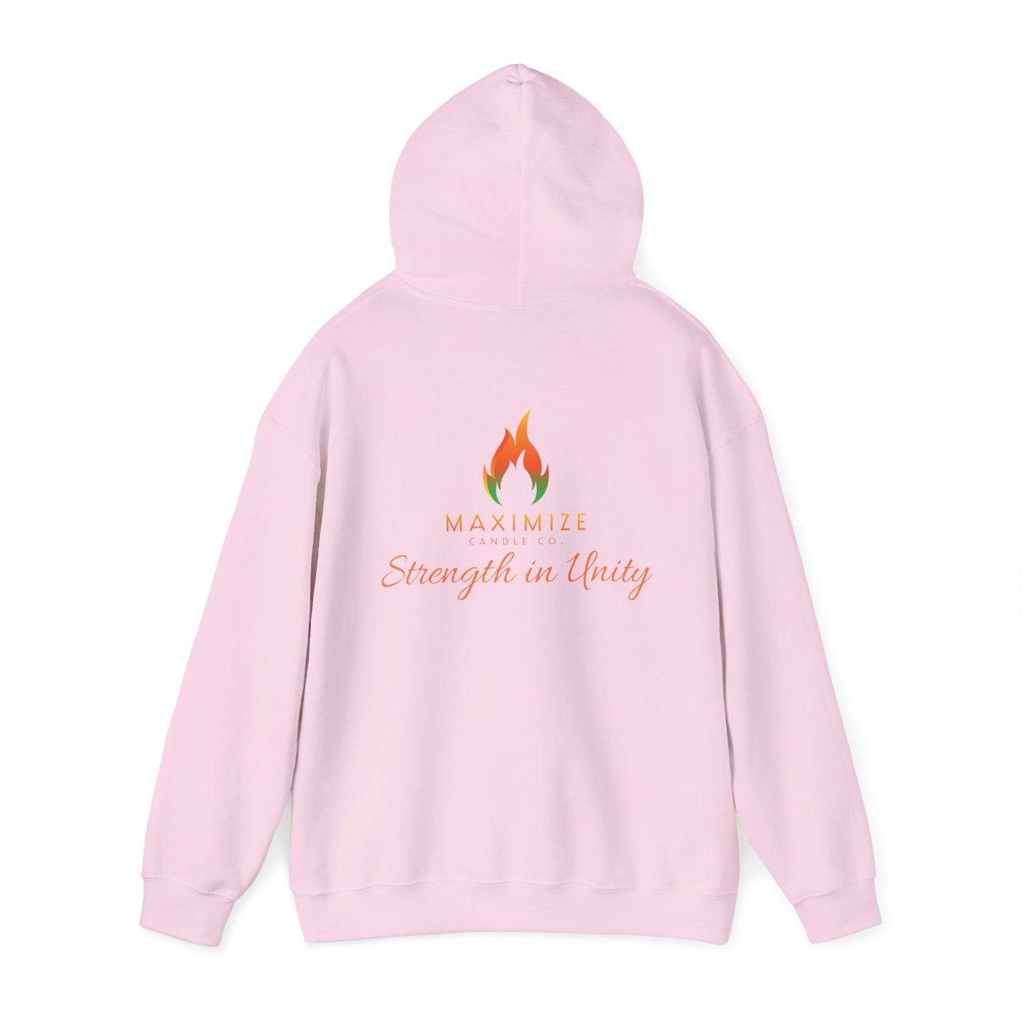 Maximize Hoodie Breast Cancer Awareness "Strength in Unity"