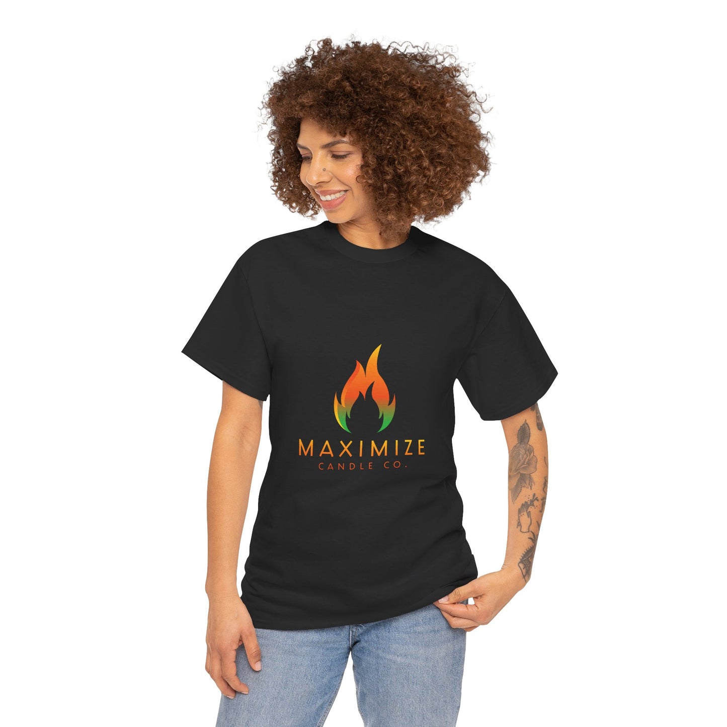 Maximize Graphic Black T-Shirt