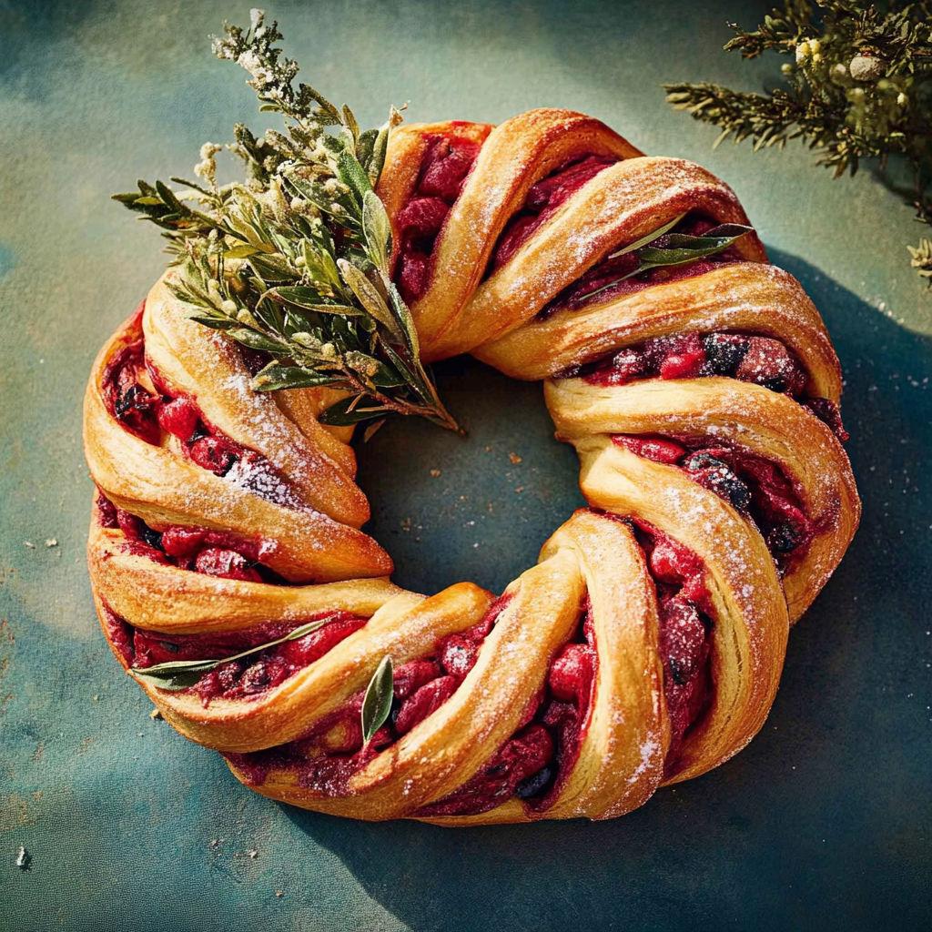 Cranberry Maple Bourbon Brioche